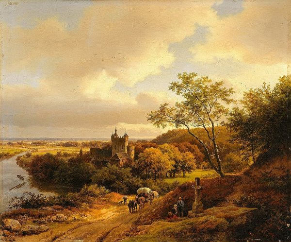 Арт Ван дер нер пейзаж