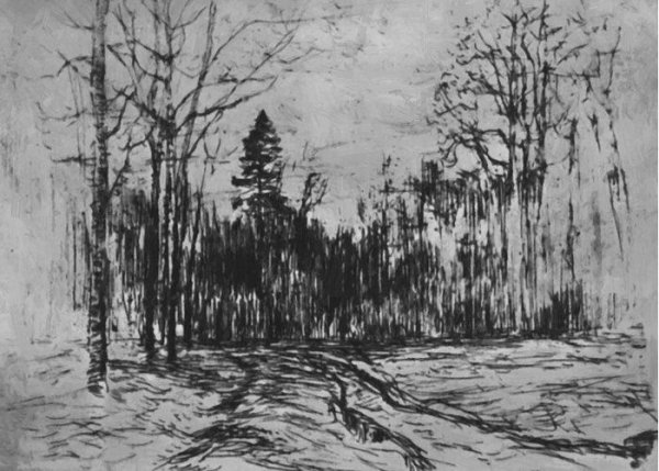 Исаак Левитан пленэр