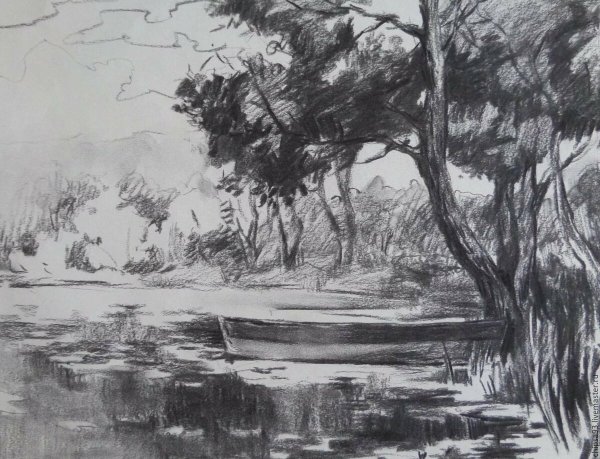 Левитан, Исаак Ильич Наброски