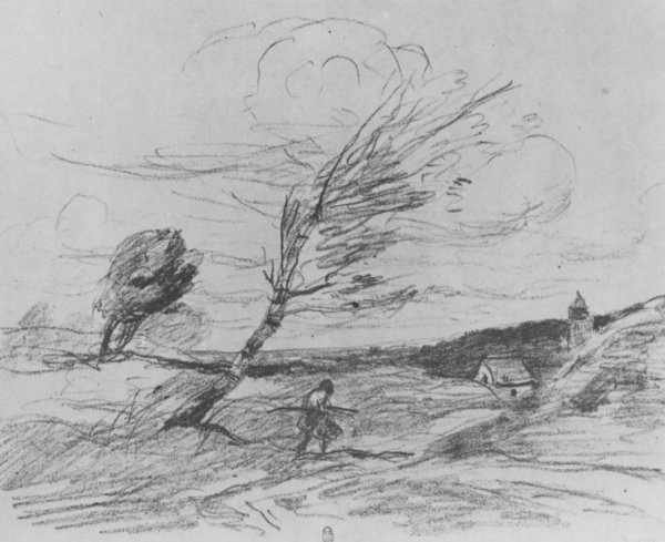 Природа карандашом