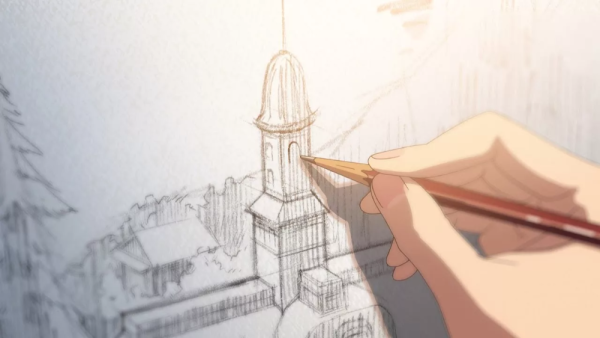 Твоё имя аниме город