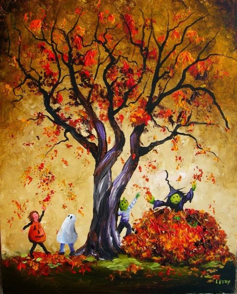 Необычные осенние картины