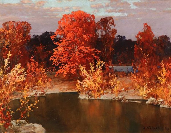 Колесников Степан Федорович (1879 - 1955) "осень"