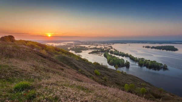 Птичий полет Козловка Чувашия