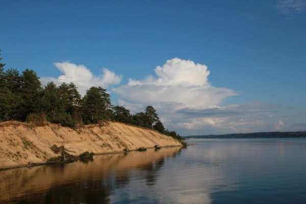 Река Волга Чебоксары