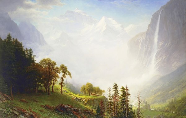 Пейзаж Albert Bierstadt