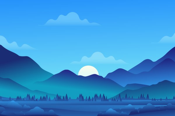 Векторный пейзаж