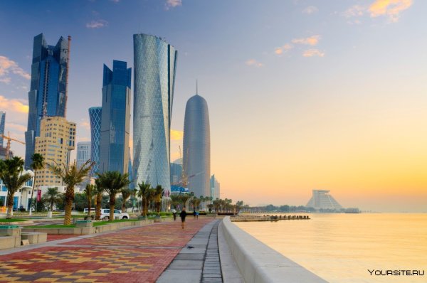 Доха (Катар) персидский залив