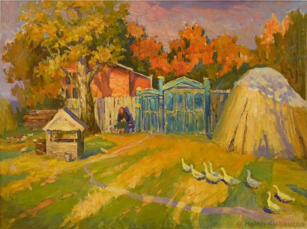 Елена Кишкурно картины