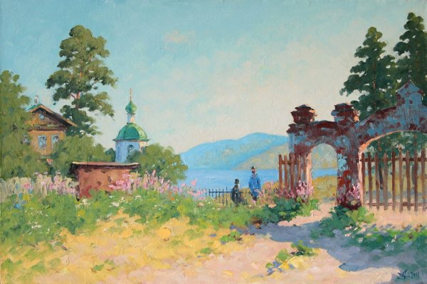 Александр Александровский художник летние картины