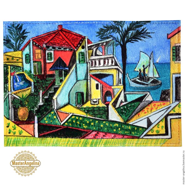 Пикассо Средиземноморский пейзаж