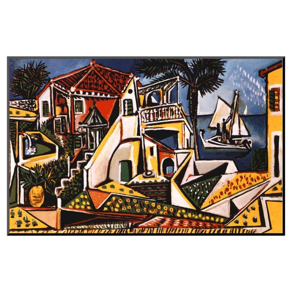 Пикассо кубизм пейзаж