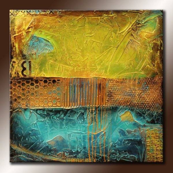 Абстрактная фактурная живопись