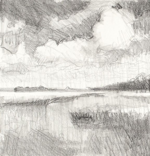 Скетч пейзаж