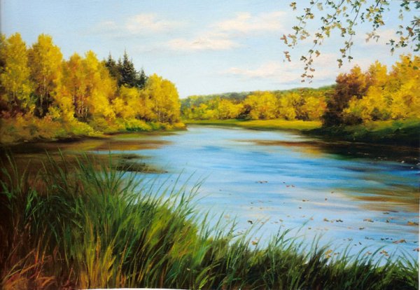 Алексей Мосман осенние пейзажи картины