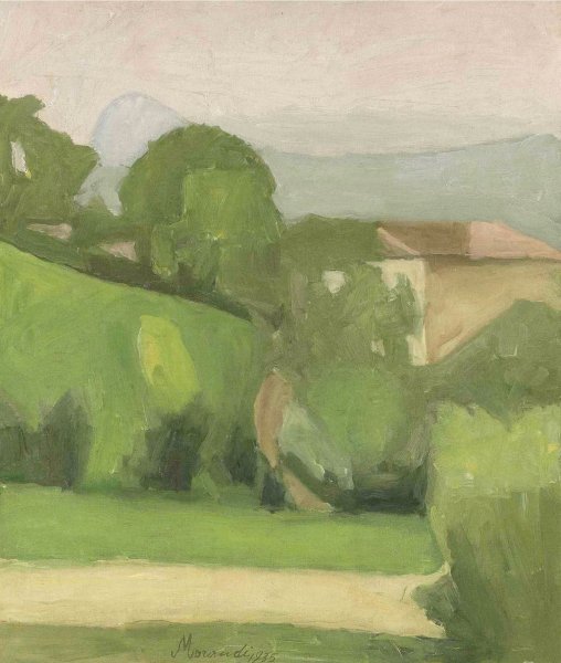 Джорджио Моранди пейзажи