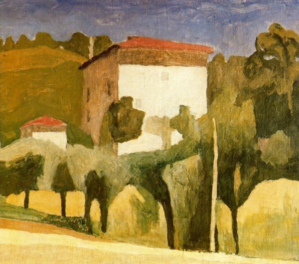 Джорджио Моранди пейзажи