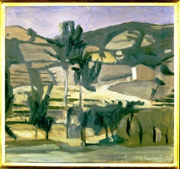 Моранди художник рисунки пейзаж