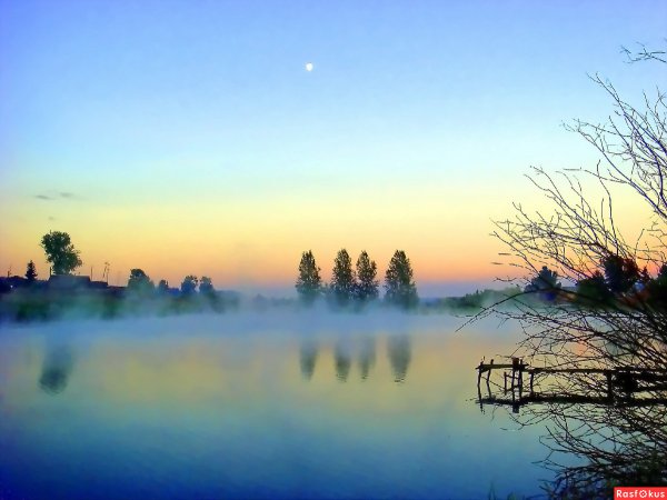 Утренний туман над рекой