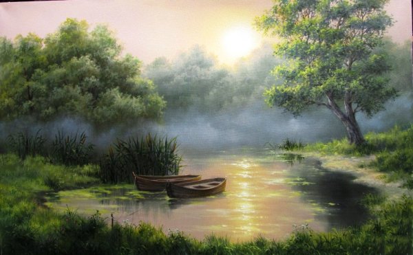 Живописный пейзаж