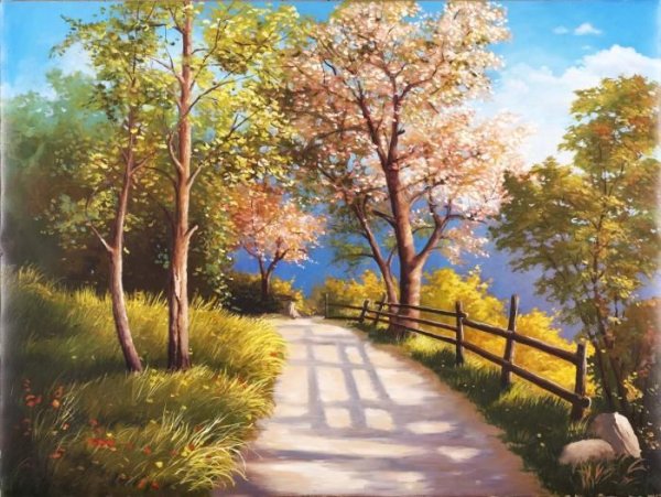 Heinz Scholnhammer картины пейзажи