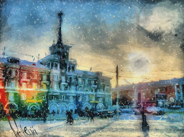 Пейзажи города Барнаула