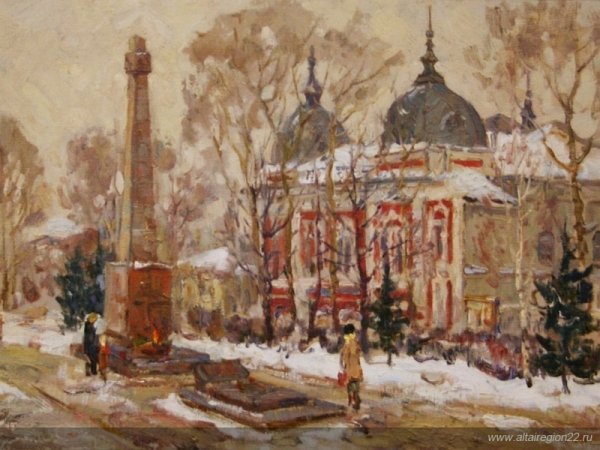 Василий Кукса городские пейзажи