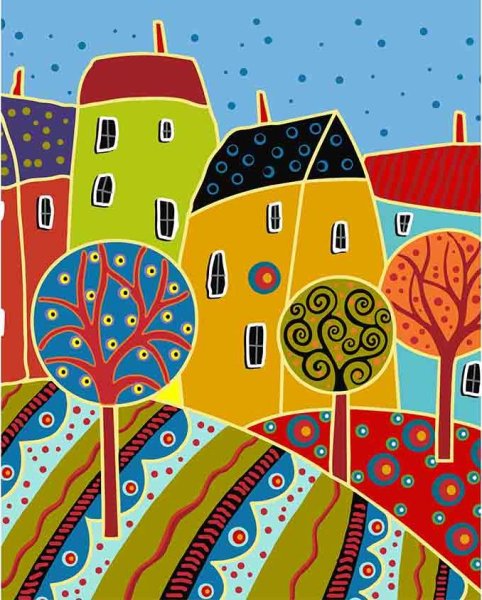 Декоративная живопись Карла Жерар