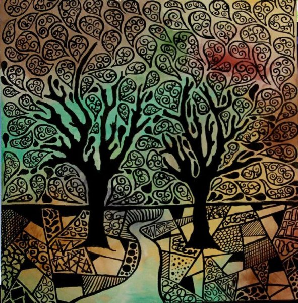 Декоративный пейзаж