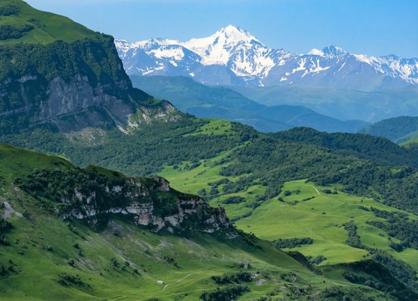 Чечня Грозный горы