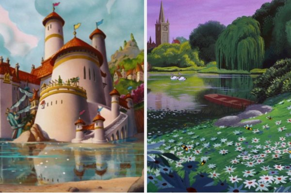 Дисней пейзажи