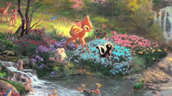 Томас Кинкейд Дисней Бемби