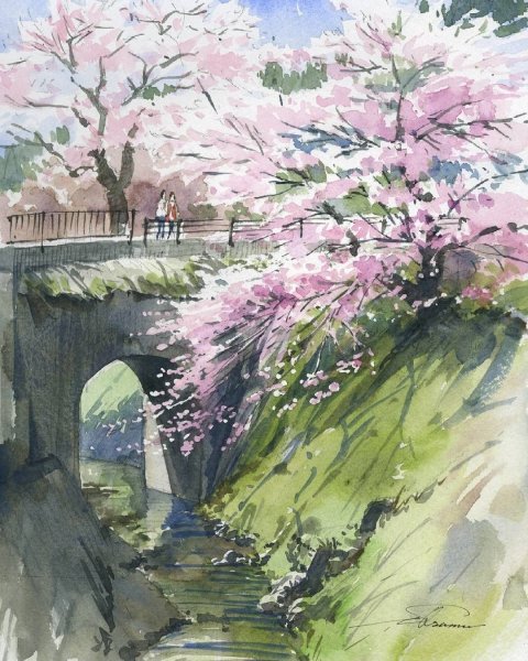 Корейский художник Namtaeksu