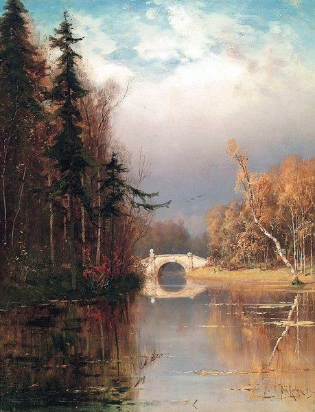 Живопись - Юлий Юльевич Клевер (31.01.1850 -