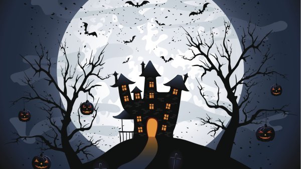 Фон в стиле Хэллоуин