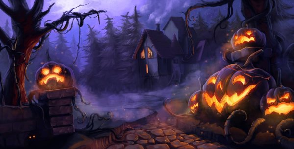 Обои на рабочий стол Хэллоуин