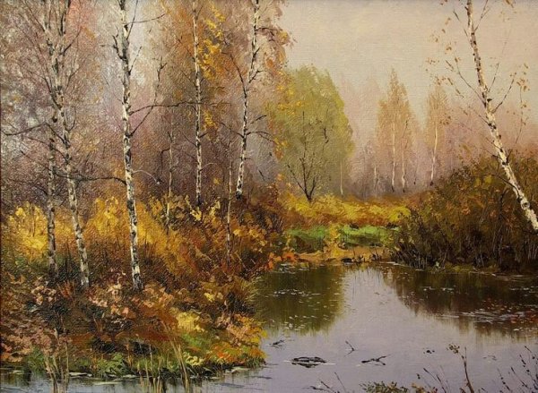 Осенний пейзаж в русской живописи