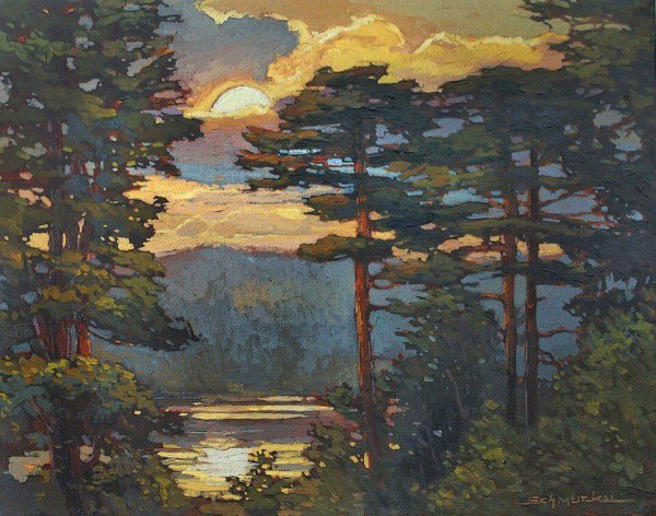 Рылов Аркадий Александрович закат