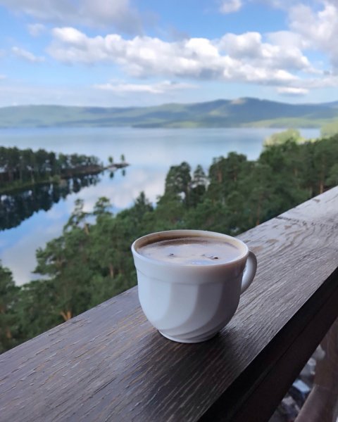 Кофе на природе