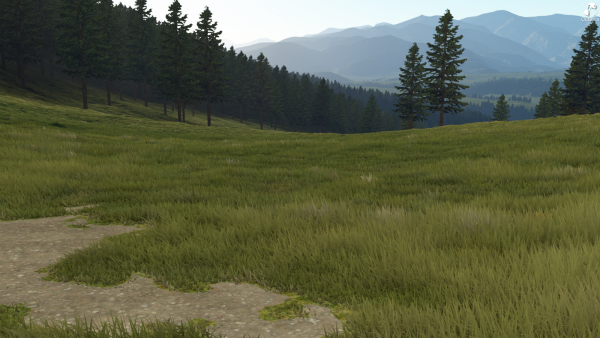 Трава для визуализации