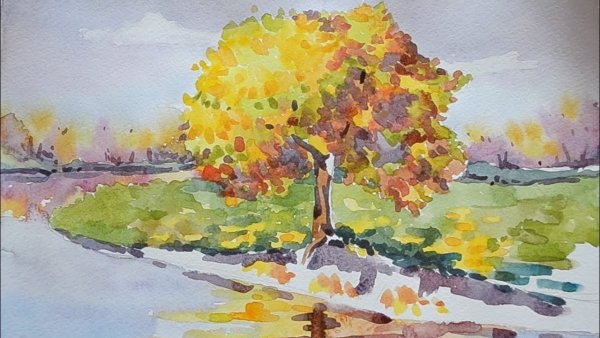 Воронеж река Усмань осень