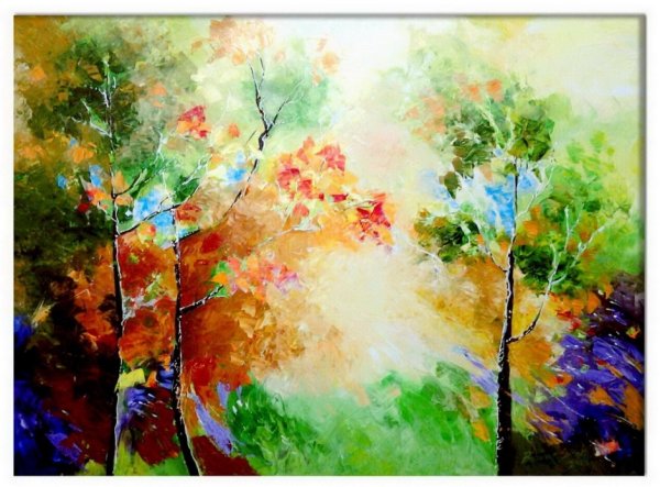 Абстракционизм осень