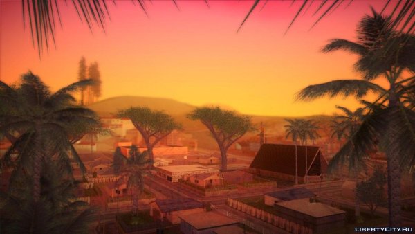 GTA San Andreas пейзажи
