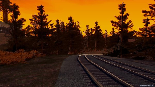 GTA San Andreas лес