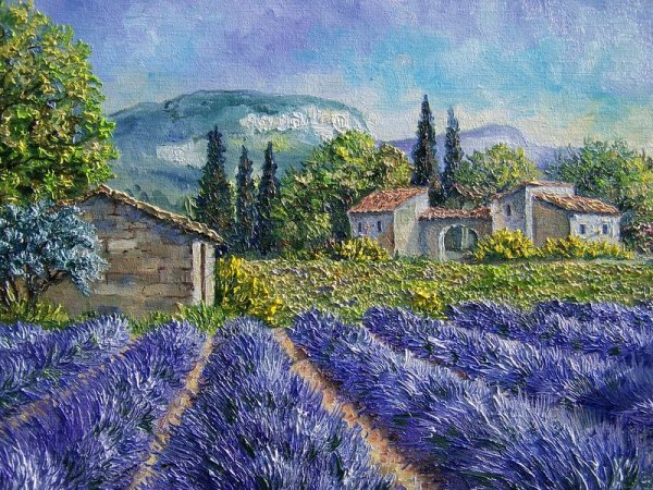 Тоскана прованский пейзаж