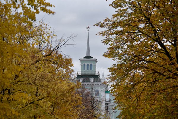 Луганск осень