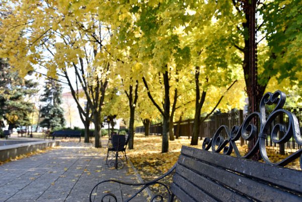 Осень в городе Луганск