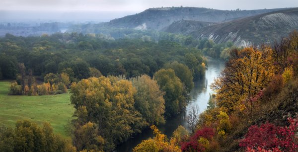 Природа Украины Донбас