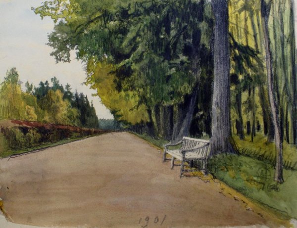 Бенуа Александр Николаевич картины