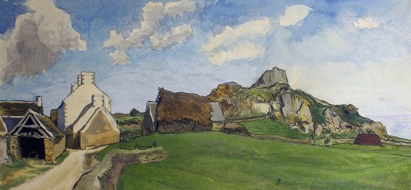 Александр Николаевич Бенуа бретонский пейзаж